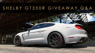Shelby GT350R Giveaway/Fundraiser Q&A with TRI Industries