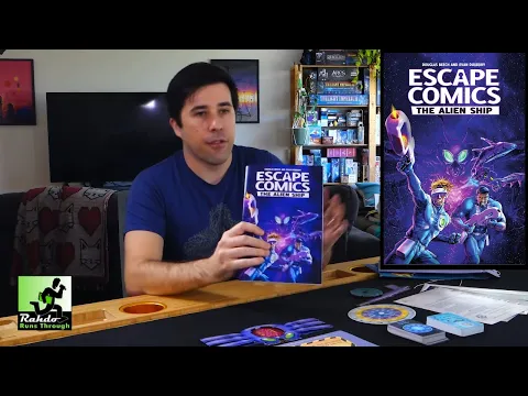 Escape Comics: The Alien Ship A different kind of Escape Room Game