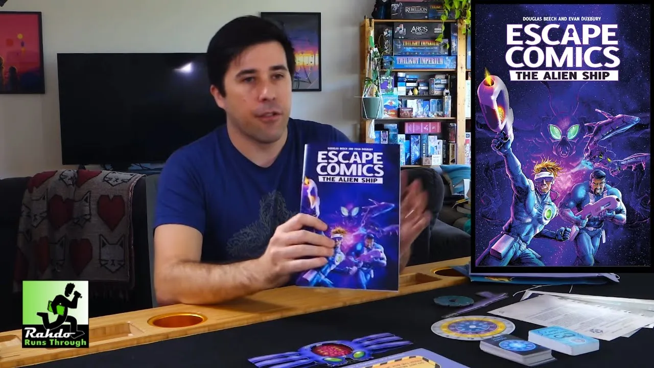 Escape Comics: The Alien Ship A different kind of Escape Room Game