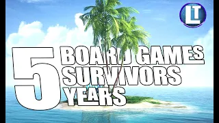DESERTED ISLAND Board Game Hypothetical - What 5 Games Do You Take?