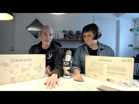 StegegetS Unboxing Video by Jon and Hanna from Ion Game Design