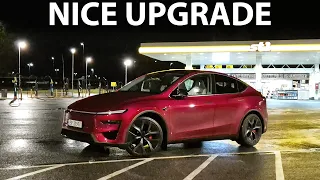 Tesla Model Y Performance Juniper acceleration and noise test