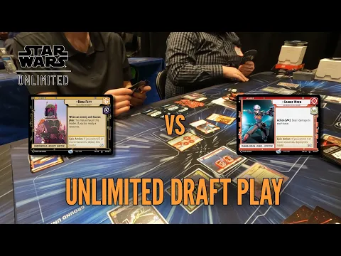 Star Wars Unlimited Draft! Best of Three: Boba vs Sabine