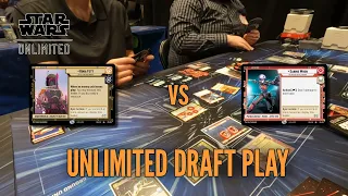 Star Wars Unlimited Draft! Best of Three: Boba vs Sabine