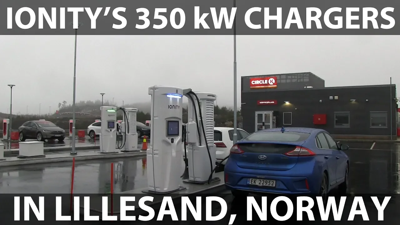 First Ionity charger in Norway