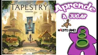 Tapestry - Cómo se juega - Tutorial - Juego de Mesa