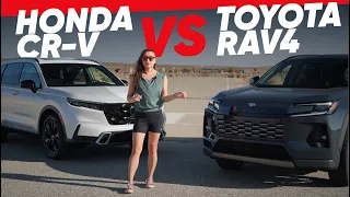 2026 Toyota RAV4 vs. 2026 Honda CR-V: Hybrid SUV Battle!