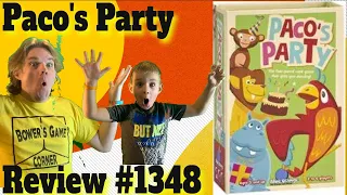 Paco's Party Review