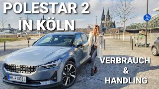 Elektroauto Polestar 2 Probefahrt und Quickcheck in Köln