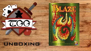 Blaze Board Game Unboxing