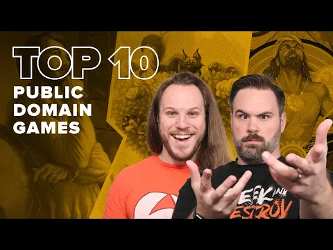 Top 10 Public Domain Games - BGG Top 10 w/ The Brothers Murph