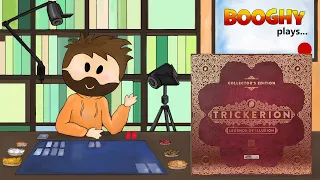 Booghy plays... Trickerion(2p, Rules Overview, Playthrough, Review)