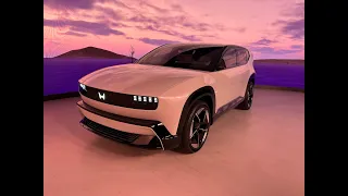 En sniktitt på Honda 0 SUV i London
