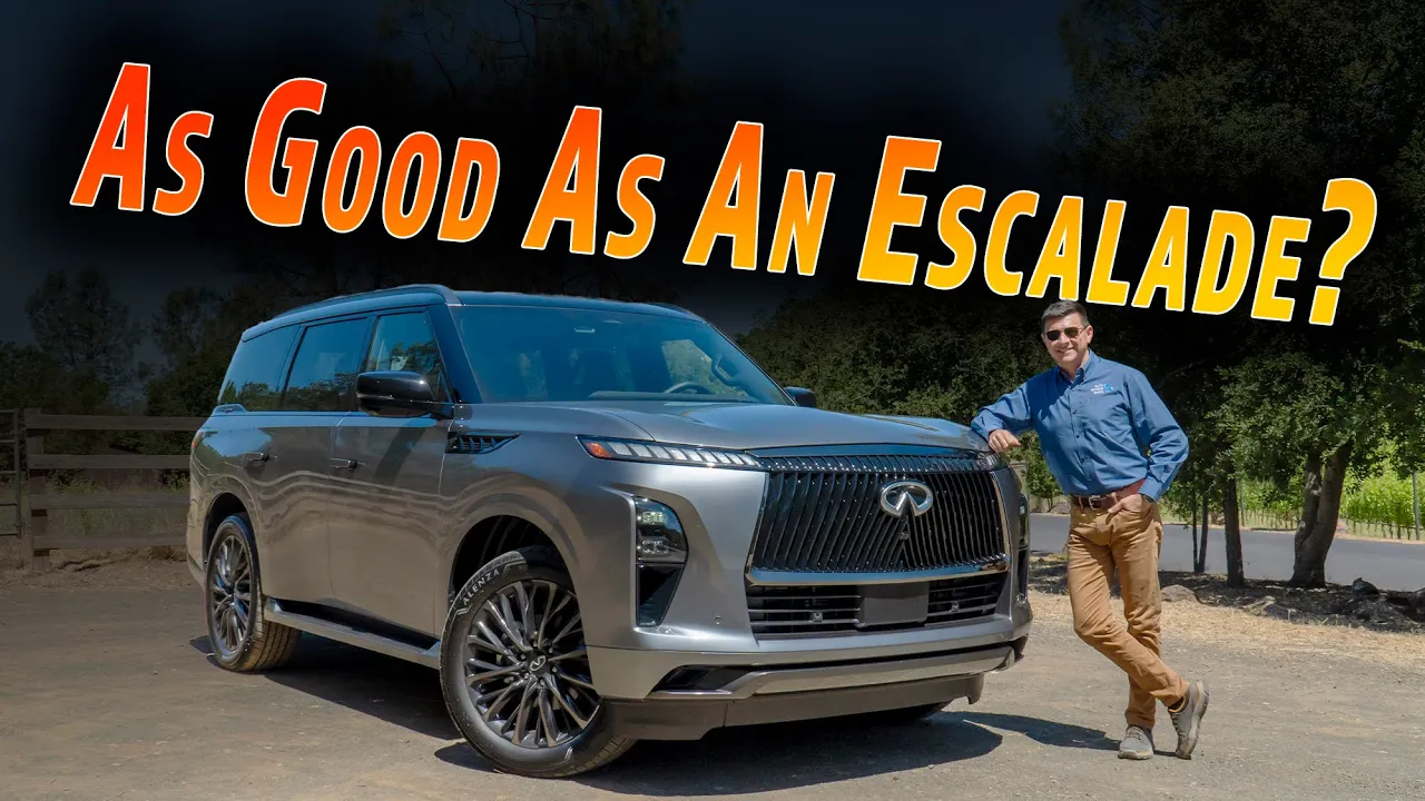 The 2025 Infiniti QX80 Is Large, In Charge, And... Firmly Sprung? | 2025 QX80 Review
