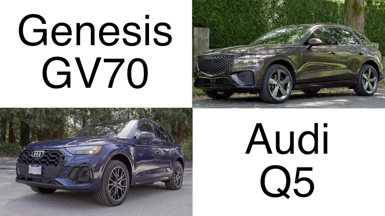 Audi Q5 VS Genesis GV70 comparison  The newbie takes on the best seller.