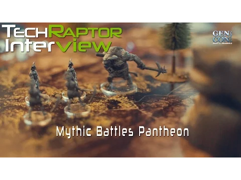 Mythic Battles Pantheon Interview with Leonidas Vesperini - GenCon 2016