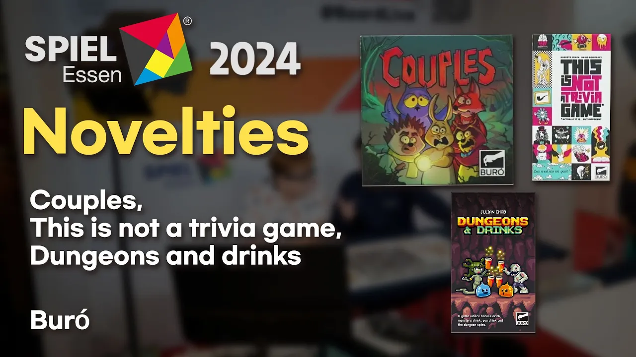 Essen Spiel 2024 Novelties - Buró