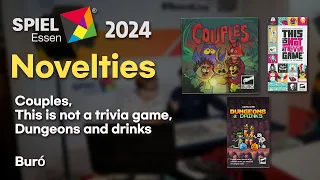 Essen Spiel 2024 Novelties - Buró