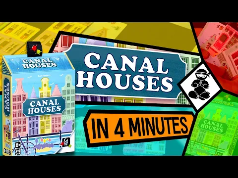 Canal Houses - How to Play in 4 minutes - Bellevue - Gigamic - Explainer
