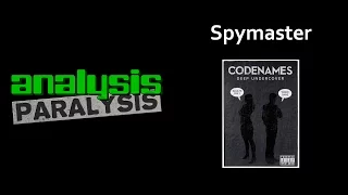 Analysis Paralysis plays Codenames Deep Undercover - Spymaster