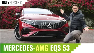 Mercedes-AMG EQS 53 - In-Depth Driving Review of the First Electric AMG Ever ! ⚡🏁