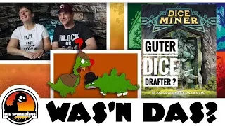 Was´n das? Dice Miner - Würfeldraften auf zwergisch - Regeln und Fazit