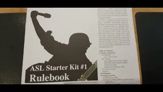 Advanced Squad Leader Starter Kit #1 - Reading the rules