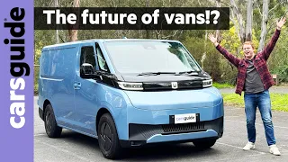Farizon SuperVan 2026 review Australia: Geely's new electric van targets Ford E-Transit Custom