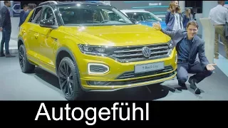 VW T-Roc colours & trims R-Line Style Exterior/Interior Feature Volkswagen IAA 2017 - Autogefühl