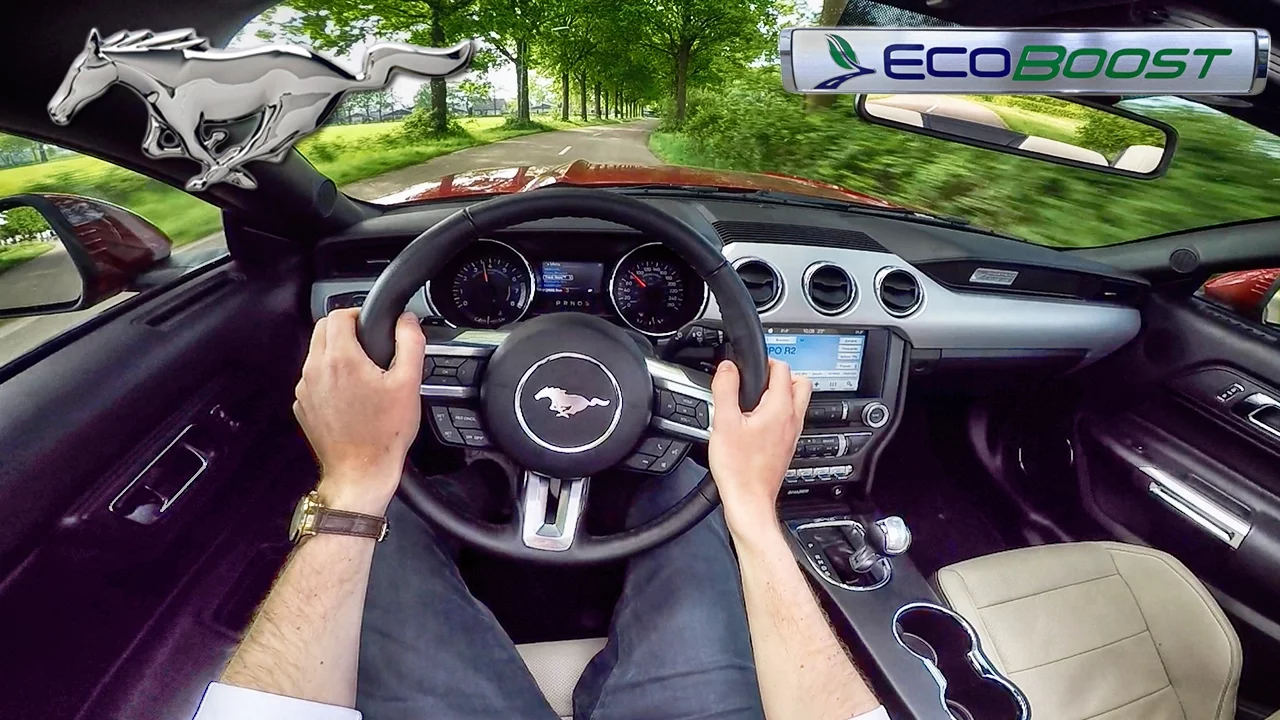 Ford Mustang EcoBoost POV Test Drive by AutoTopNL