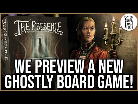 We preview THE PRESENCE, a Victorian horror board game! (Board Game Gameplay)