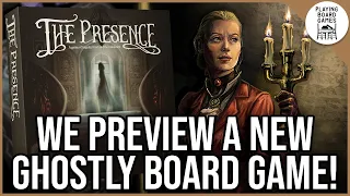 We preview THE PRESENCE, a Victorian horror board game! (Board Game Gameplay)
