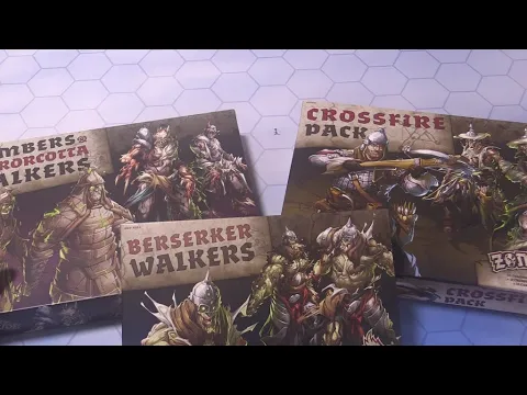 Zombicide: White Death Walker Expansion Packs Unboxing Plus Giveaway