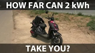 Deco Super Ace range test at 50 km/h