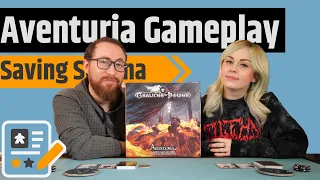 Aventuria: The Adventure Board Gameplay - Chalices of Power and Curse of the Desert