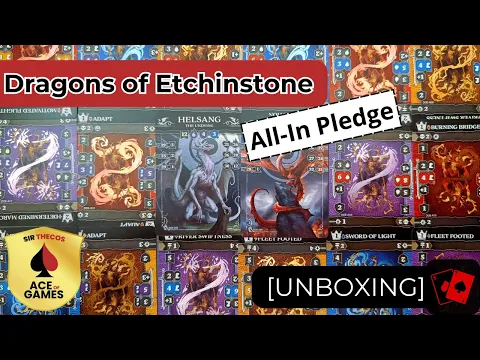 Unboxing | Dragons of Etchinstone (Chip Theory Games, All-In)