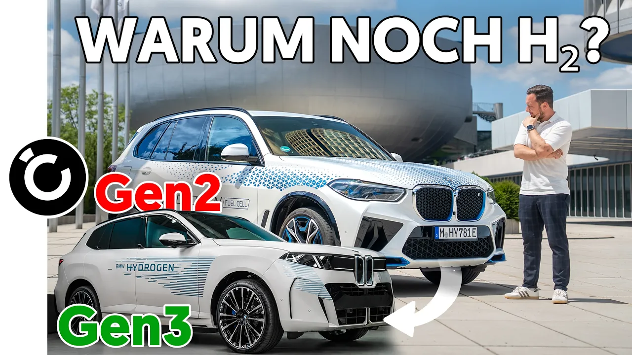 BMW hält an Wasserstoff fest – und jetzt kommt Gen3