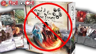 Legend of the Five Rings LCG Ending | What Does This Mean for Fantasy Flight?
