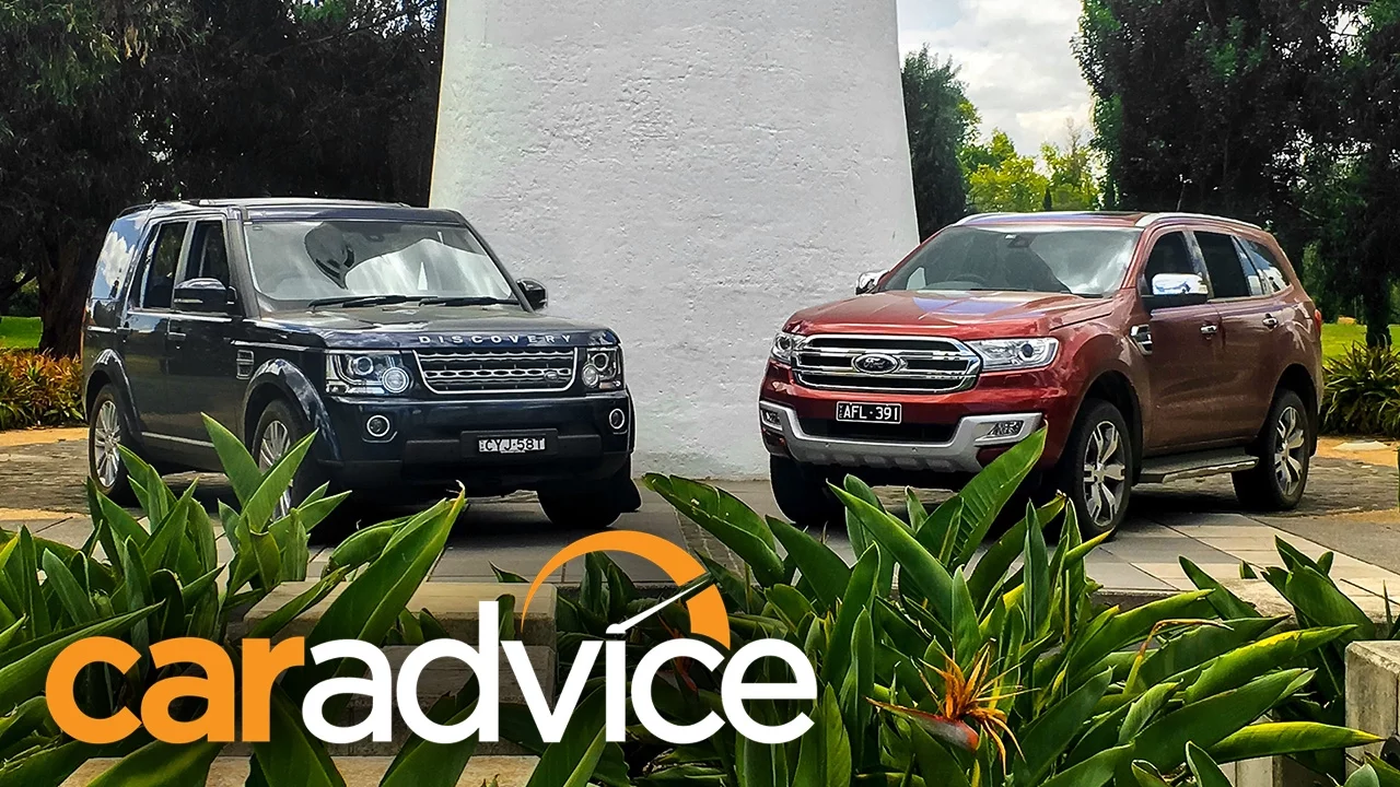 2016 Ford Everest/Endeavour Titanium v Land Rover Discovery 4 SDV6 comparison review