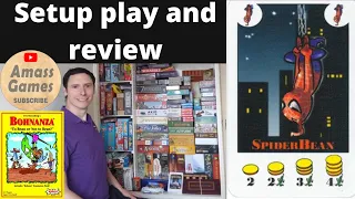 Spiderbeans Bohnanza promo Spider-Man board game card game AmassGames Amigo party fun Marvel #games