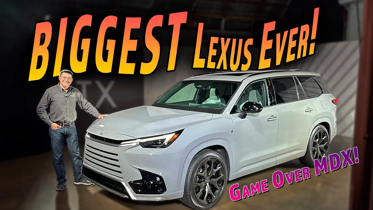 The 2024 Lexus TX Is The BIG 3-Row Luxury SUV We've All Been Asking For