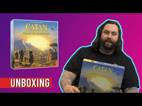 Catan: Dawn of Humankind - Unboxing
