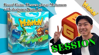 Board Game Heaven Plays: Mobamon - with designer Sean Lee