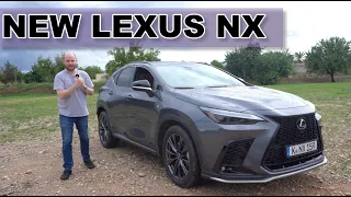2022 Lexus NX 350/450h+ review | European launch!