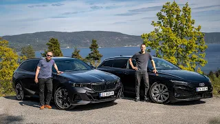 Duelltest: Audi A6 Avant e-tron quattro vs. BMW i5 xDrive40 Touring