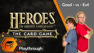 Heroes of Might and Magic the Card Game l Preview Playthrough
