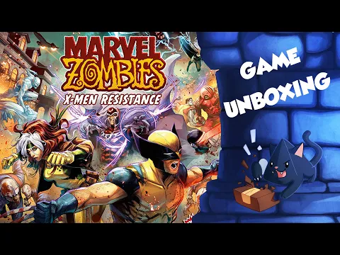 Unboxing - Marvel Zombies X men Resistance