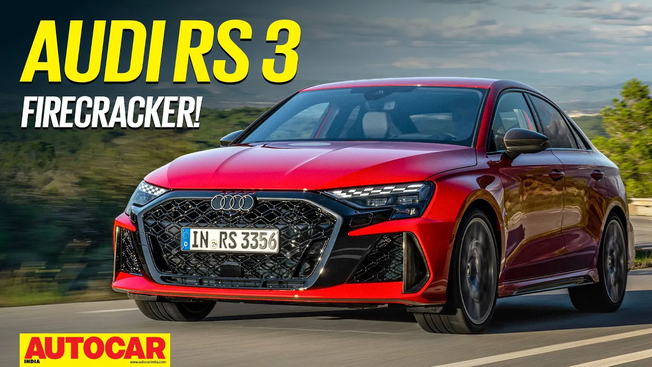 2025 Audi RS 3 review - The 400hp, 5 cylinder thriller! | Autocar India