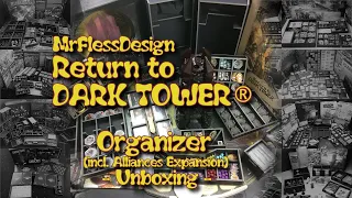 Return to DARK TOWER: Unboxing Insert / Organizer