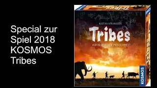 Spielvorstellung: KOSMOS, Tribes - Special zur Spiel 2018 - Die Brettspietester